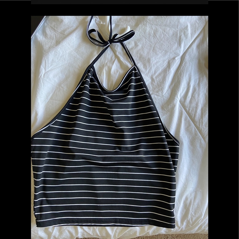 1 halter crop top